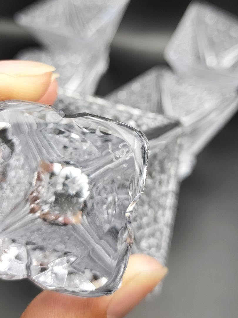 超希少品☆黒川昭男 菱形小付鉢 酒器 小鉢（切子、江戸切子、薩摩切子）